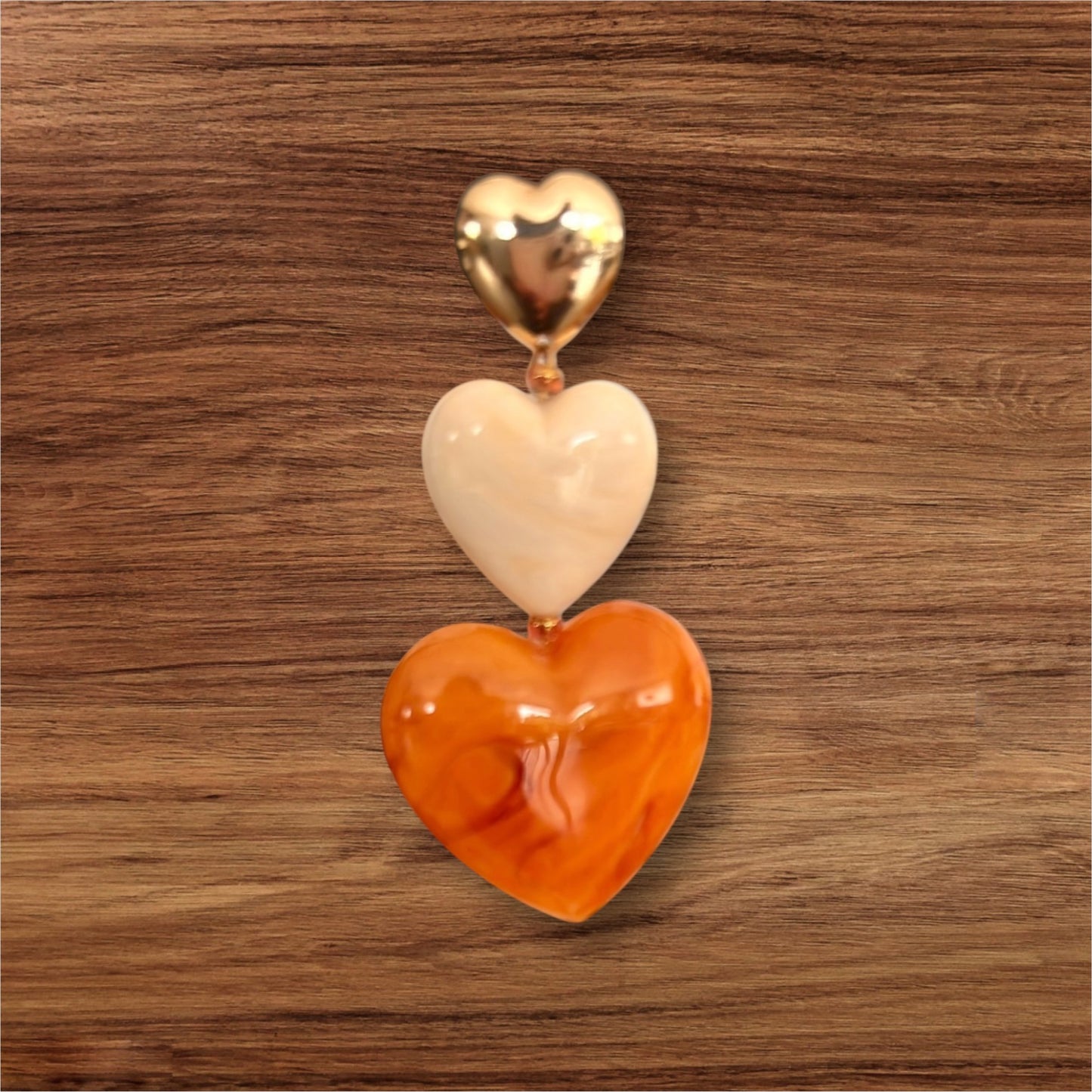 Boucles d’oreilles Cœur d’Oasis