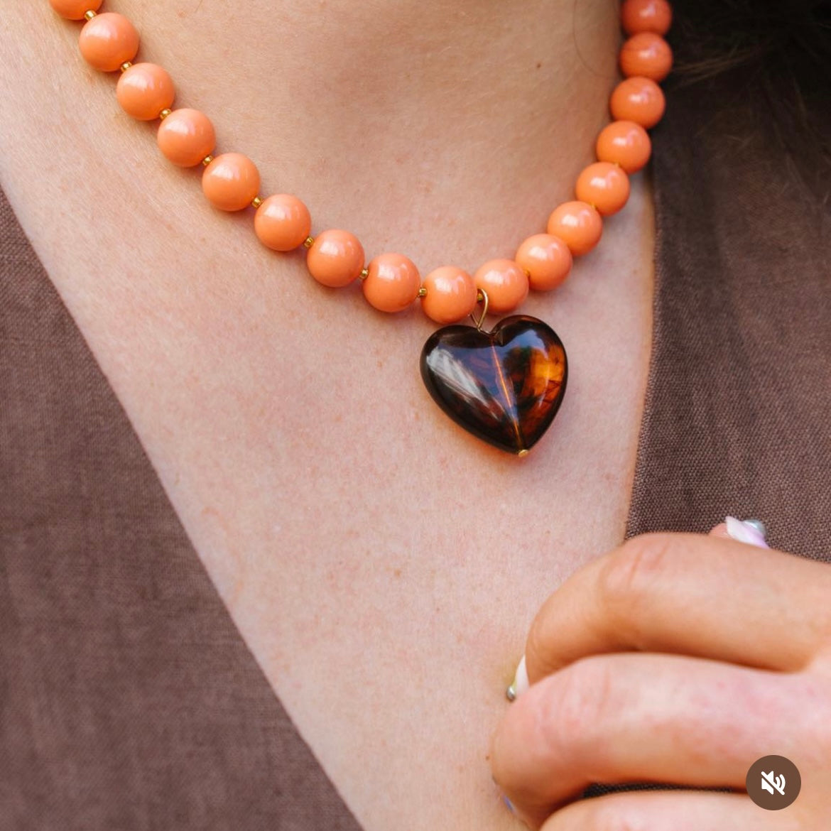 Collier Cœur Nomade