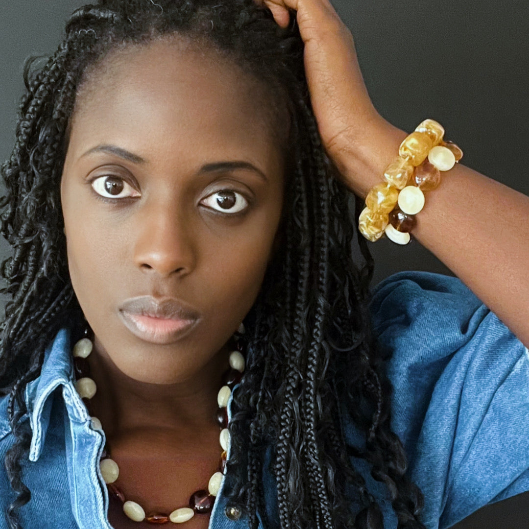 Bijoux dorés style nomade – collection Golden Hour – La Boutique Nomade