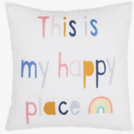 Coussin "HAPPY"